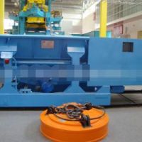 電爐上料用電爐振動加料車起重電磁吸盤自動配加料系統