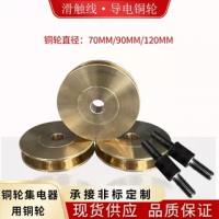 起重機(jī)滑觸線導(dǎo)電銅輪